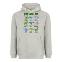 Moon Dust god says i am dinosaurs Heavyweight Hoodie - JahusDesignShop