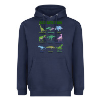 Navy god says i am dinosaurs Heavyweight Hoodie - JahusDesignShop