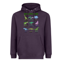 Plum god says i am dinosaurs Heavyweight Hoodie - JahusDesignShop