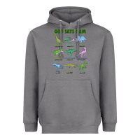 Storm god says i am dinosaurs Heavyweight Hoodie - JahusDesignShop