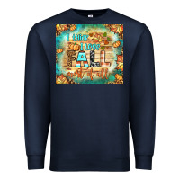 Navy i think i love fall most of all tumbler Premium Sweatshirt - BundleAndBundleShop