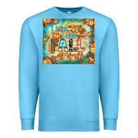 Ocean Blue i think i love fall most of all tumbler Premium Sweatshirt - BundleAndBundleShop