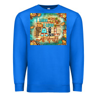 True Royal i think i love fall most of all tumbler Premium Sweatshirt - BundleAndBundleShop