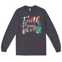 Smoke faith over fear Long Sleeve Tee - Zillion Design Studio