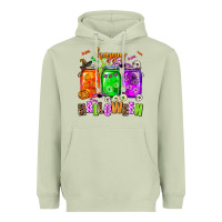 Matcha happy halloween jars and horror Heavyweight Hoodie - AdoDesignShop