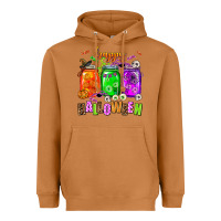 Meerkat happy halloween jars and horror Heavyweight Hoodie - AdoDesignShop
