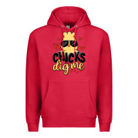 Cardinal chicks dig me Premium Hoodie - MaliasSmallBusiness