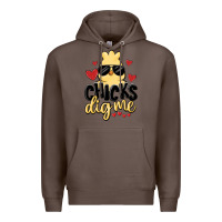 Coffee chicks dig me Premium Hoodie - MaliasSmallBusiness