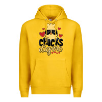 Lemon chicks dig me Premium Hoodie - MaliasSmallBusiness