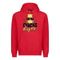 Red chicks dig me Premium Hoodie - MaliasSmallBusiness