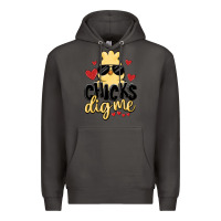 Smoke chicks dig me Premium Hoodie - MaliasSmallBusiness
