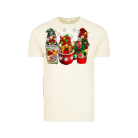 Vintage Arctic Christmas coffee gnome Vintage Tee - BarkalooDesign