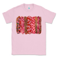 Bubblegum Pink valentine's day xoxo brushstroke Classic Tee - RanaPortraitStore