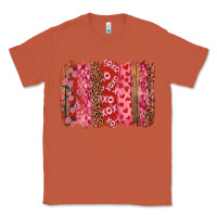 Copper valentine's day xoxo brushstroke Classic Tee - RanaPortraitStore