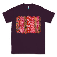 Plum valentine's day xoxo brushstroke Classic Tee - RanaPortraitStore