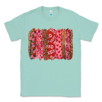 Seafoam valentine's day xoxo brushstroke Classic Tee - RanaPortraitStore