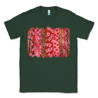 Sports Green valentine's day xoxo brushstroke Classic Tee - RanaPortraitStore