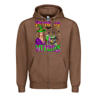 Chestnut drink up witches Zipper Hoodie - Zillion Design Studio