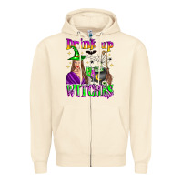 Sandshell drink up witches Zipper Hoodie - Zillion Design Studio