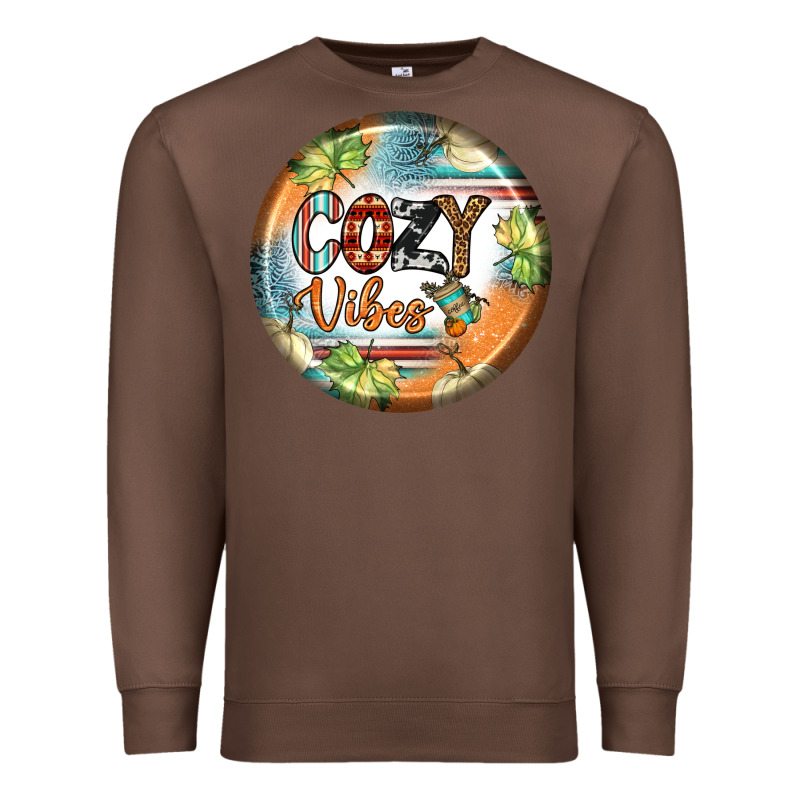 Cozy Vibes Earrings Premium Sweatshirt by BundleAndBundleShop | Teevron
