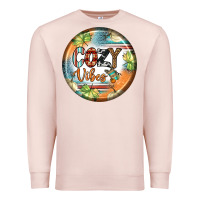 Pale Pink cozy vibes earrings Premium Sweatshirt - BundleAndBundleShop