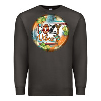 Smoke cozy vibes earrings Premium Sweatshirt - BundleAndBundleShop