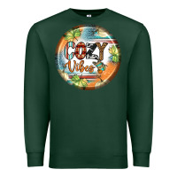 Sports Green cozy vibes earrings Premium Sweatshirt - BundleAndBundleShop