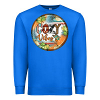 True Royal cozy vibes earrings Premium Sweatshirt - BundleAndBundleShop