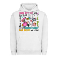 Pigment Lunar Rock hair stylist typography Urban Hoodie - MaliasSmallBusiness