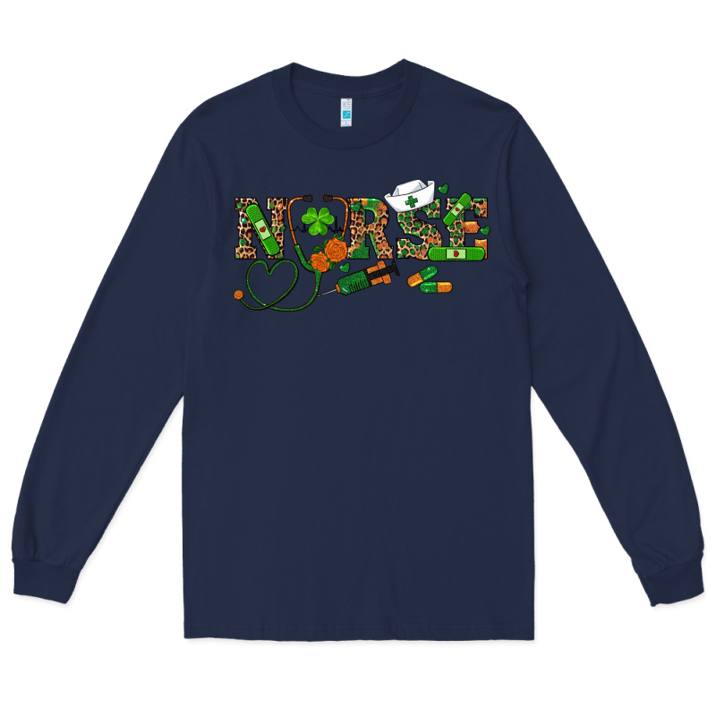 St. Patrick's Day Nurse Long Sleeve Tee by RanaPortraitStore | Teevron