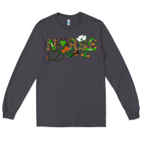 Smoke St. Patrick's Day Nurse Long Sleeve Tee - RanaPortraitStore