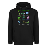 Black god says i am dinosaurs Heavyweight Hoodie - JahusDesignShop
