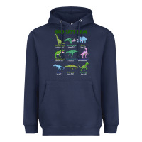Navy god says i am dinosaurs Heavyweight Hoodie - JahusDesignShop