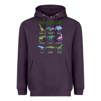 Plum god says i am dinosaurs Heavyweight Hoodie - JahusDesignShop