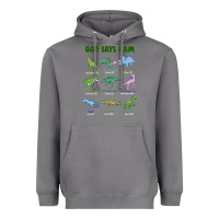 Storm god says i am dinosaurs Heavyweight Hoodie - JahusDesignShop