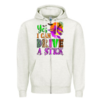 Yes I Can Drive A Stick Zipper Hoodie | Teevron
