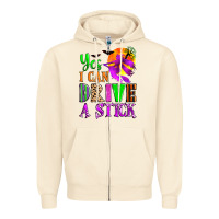 Sandshell yes i can drive a stick Zipper Hoodie - Zillion Design Studio