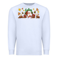 White Christmas feeling jolly santa Premium Sweatshirt - Artiststas