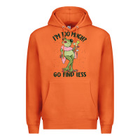 Carrot i'm too much go find less boujee frog Premium Hoodie - MaliasSmallBusiness