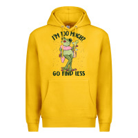 Lemon i'm too much go find less boujee frog Premium Hoodie - MaliasSmallBusiness