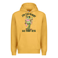 Mustard i'm too much go find less boujee frog Premium Hoodie - MaliasSmallBusiness