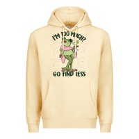 Pina Colada i'm too much go find less boujee frog Premium Hoodie - MaliasSmallBusiness