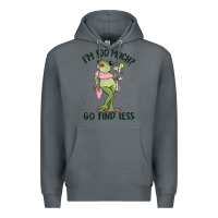 Rock i'm too much go find less boujee frog Premium Hoodie - MaliasSmallBusiness