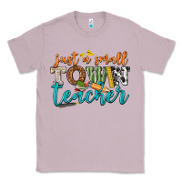 Lilac just a small town teacher Classic Tee - texasbilliewilder