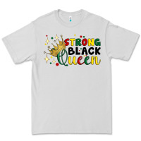 Dove Grey strong black queen Premium Tee - Artiststas