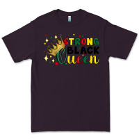 Plum strong black queen Premium Tee - Artiststas