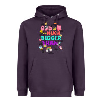 Plum god is bigger design Heavyweight Hoodie - JahusDesignShop