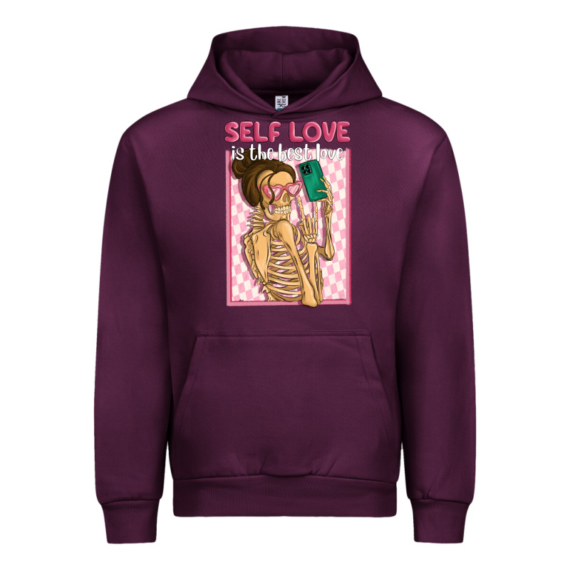 Self Love Is The Best Love Urban Hoodie by MaliasSmallBusiness | Teevron