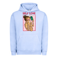Pigment Grape Ice self love is the best love Urban Hoodie - MaliasSmallBusiness
