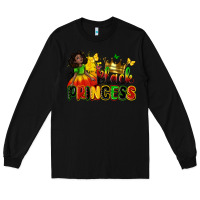 Black black princess Long Sleeve Tee - Zillion Design Studio